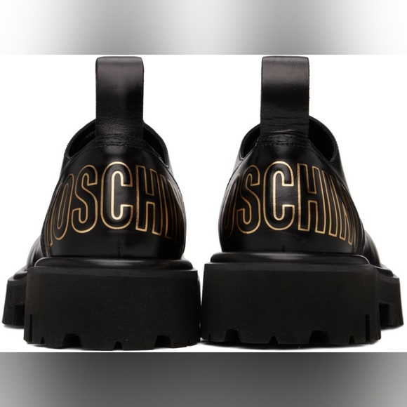 Moschino - S9 Black Combat Derbys - Picture 3 of 4